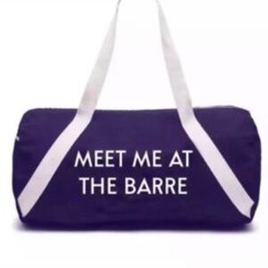 MEET ME AT THE BARRE Private Party Duffle bag